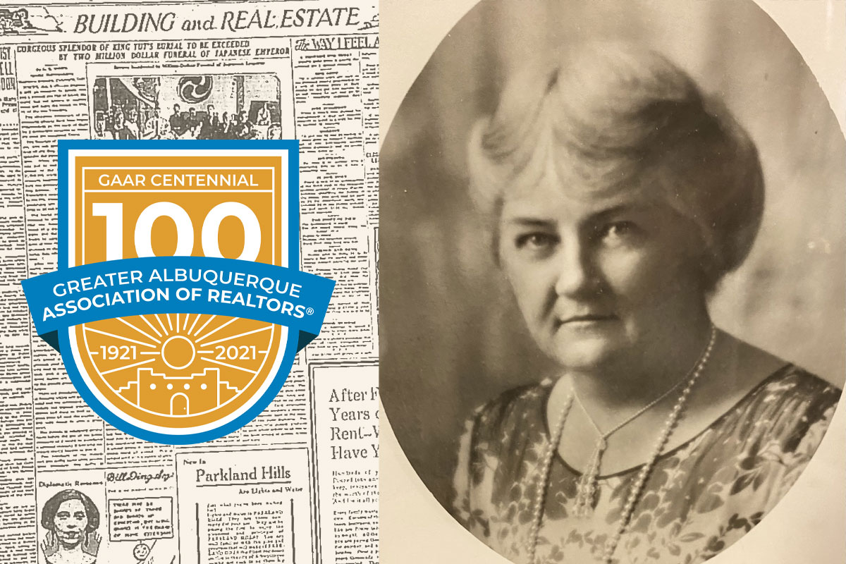 Centennial History: Margaret Medler, 1932 GAAR President