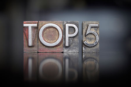 GAAR’s Spring Top 5