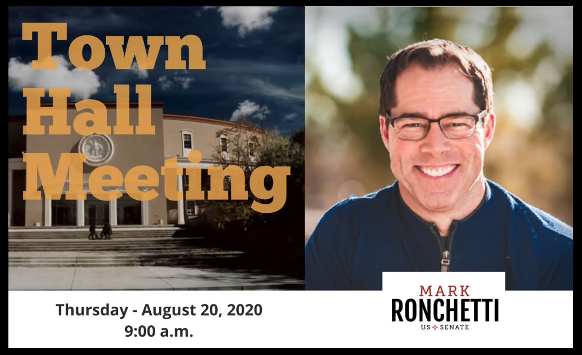 NMAR Hosts Town Hall with Mark Ronchetti on August 20th