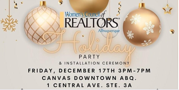 WCR Holiday Party & Installation Invitation
