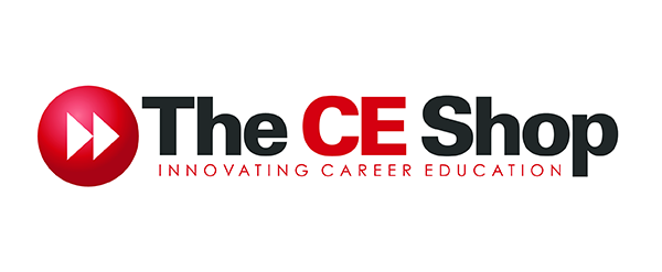 The CE Shop logo